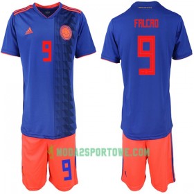 Koszulka Kolumbia Falcao 9 Dziecięcy Mistrzostwa Świata 2018 Wyjazdowe Stroje Piłkarskie